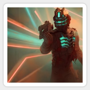 Dead Space Isaac Clarke Sticker